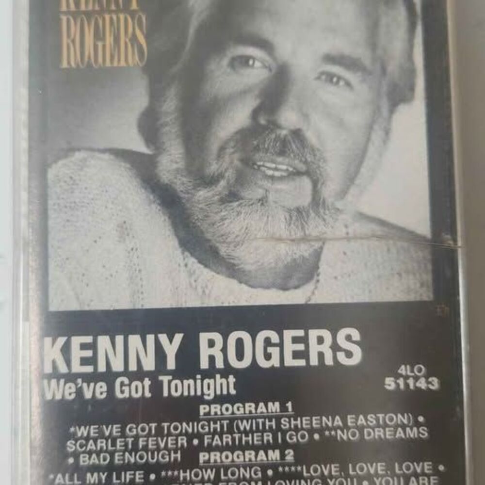 Kenny Rogers We've Got Tonight Cassette Tape